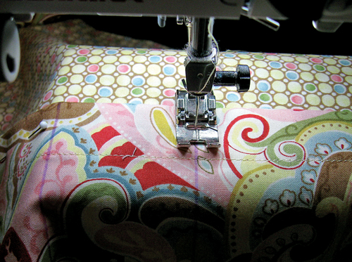 stitch pocket lines