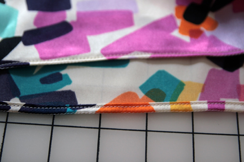 narrow hem