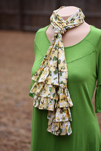 Ruffled Scarf Tutorial