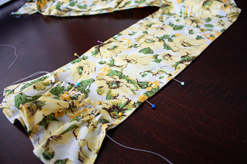 Ruffled Scarf Tutorial