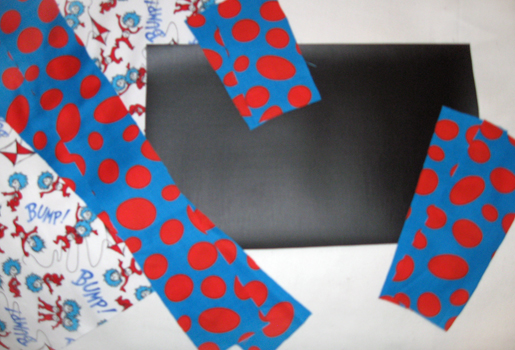 fabric pieces