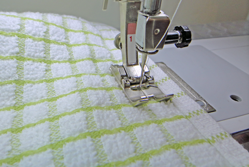 stitch the seam