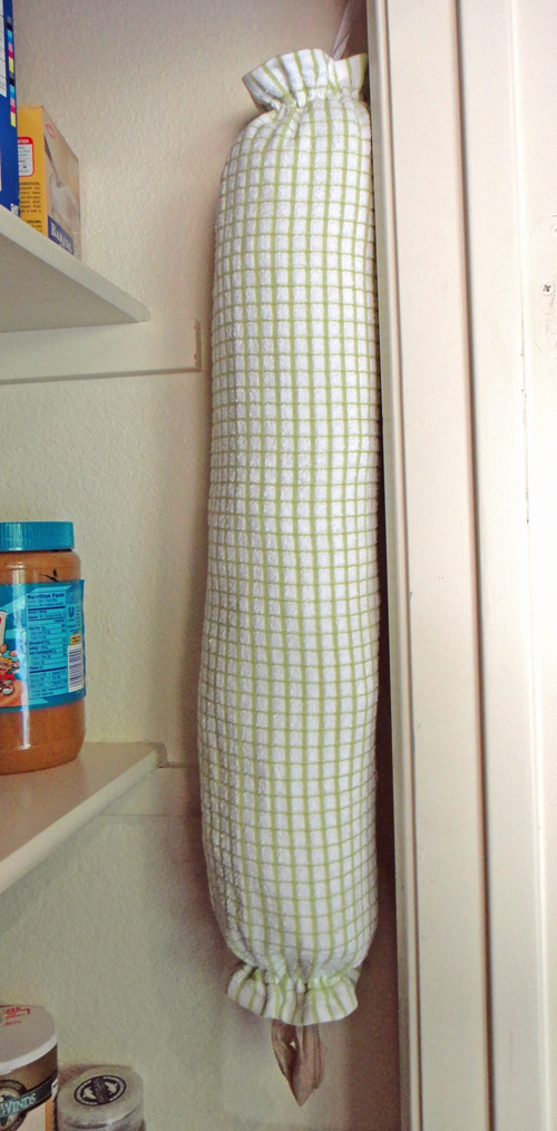 DIY Grocery Bag Holder