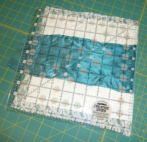 trim to 9" square