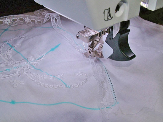 Ed Roux - lace shaping photo 8