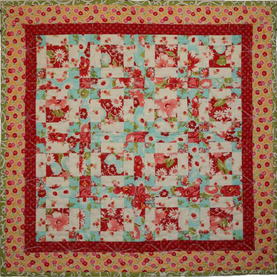 Finished Quilt 550px wide