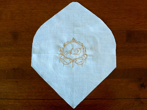 How to make a flower cone - free sewing tutorial