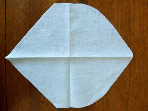How to make a flower cone - free sewing tutorial