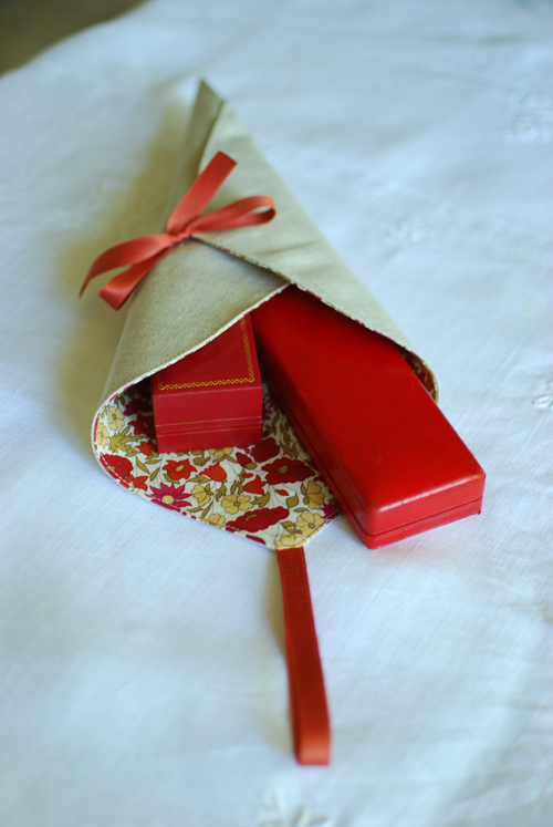 How to make a flower cone - free sewing tutorial
