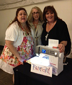 Joanne Sharpe buys a Bernina 350 PE