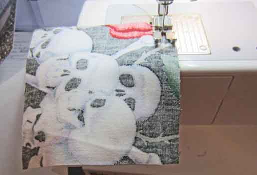 sew together