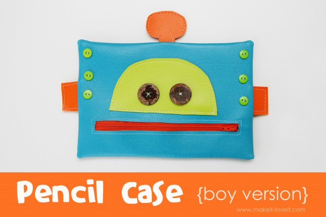 Zippered Pouch Boy