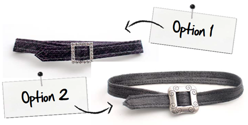 doll belt - options one and two - 500px wide