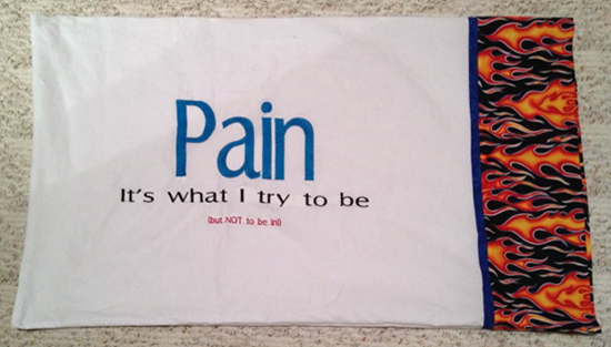i try not to be a pain