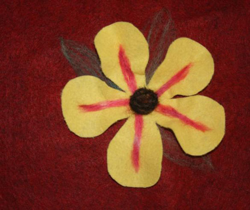 Felted Flower 550px