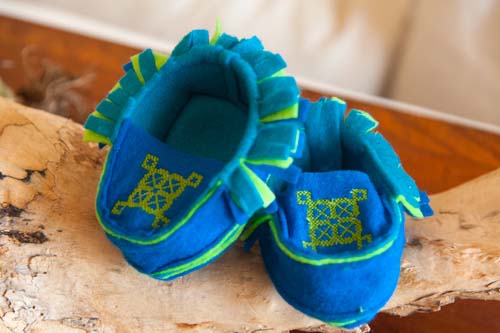 How to make baby moccasins
