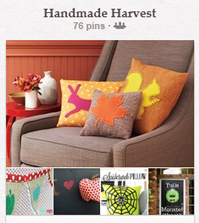 Harvest Pinterest Board