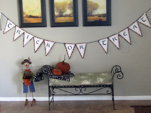 Halloween Trick-or-Treat Banner