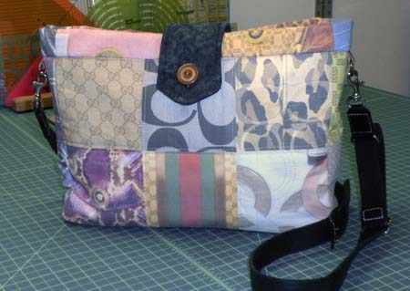 louise - designer purse front
