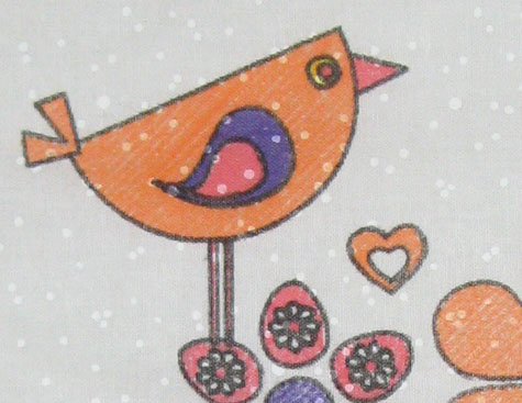 paintwork detail - mary beck