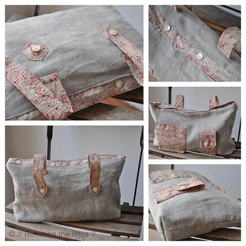 dress shirt toiletry bag - project link - handmade charlotte