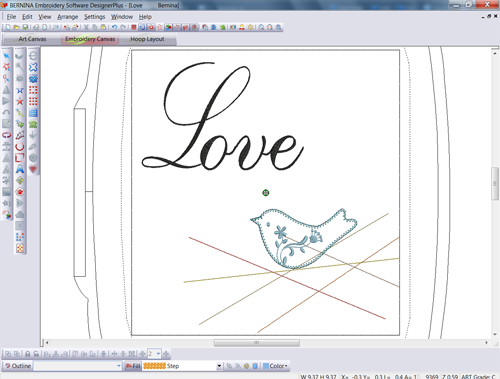 peace love JOY chirpy birds screen