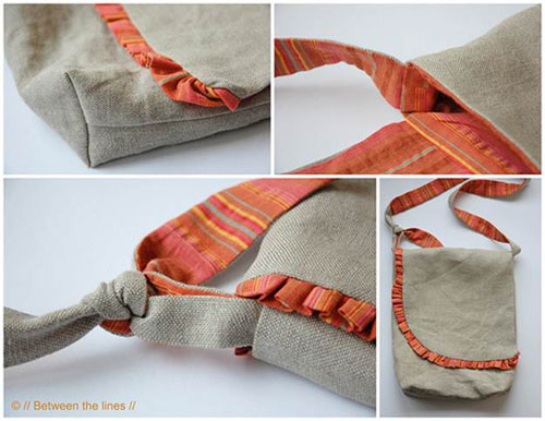 ruffled messenger bag - project link - handmade charlotte