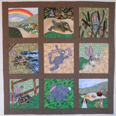 13 Turtle Quilt pattern 450px
