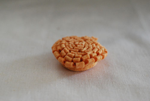 glued flower