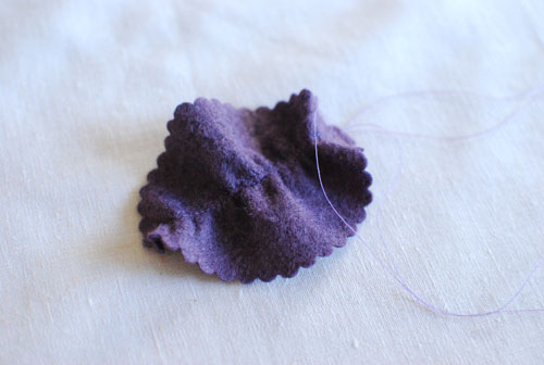 gathered leaf