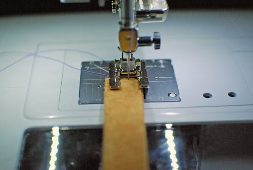 stitch close to edge