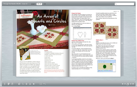 ttno#15 - heart and circles array tablerunner spread
