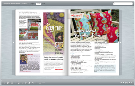 ttno#15 - medallion pillows spread
