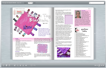 ttno#15 - ribbon tag blanket spread