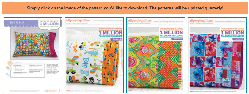 APQ Pillowcase Patterns