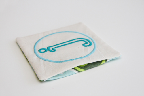 Embroidered Coasters