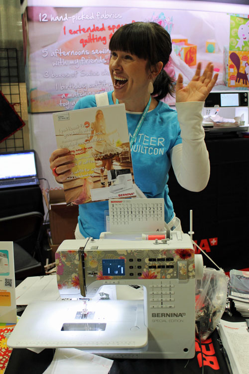 amy - quiltcon machine