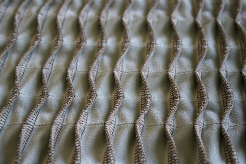 fancy pants pillow detail