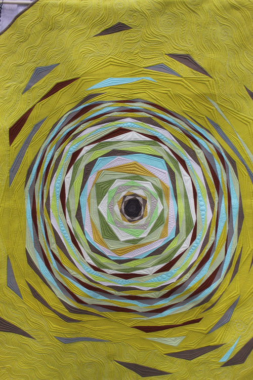 quiltcon 2013 - green swirl