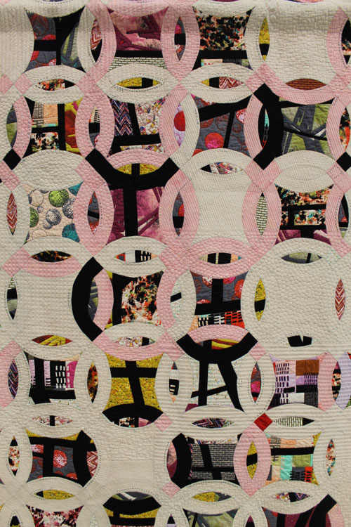quiltcon 2013 pink circles