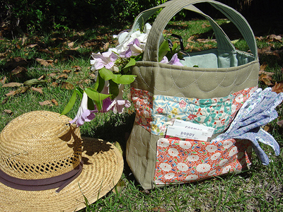 Quilted Garden Tote
