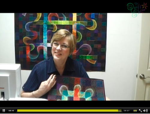 libby - name that stitch #1 - libby at machine 2b