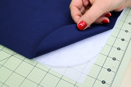 Artsy Purse - layer the fabrics