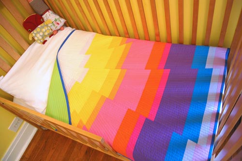Sunrise Baby Quilt 02 500px