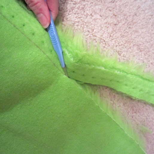 cut the fur