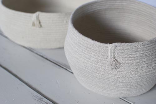 Coiled Rope Basket - step 10