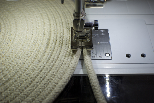 Coiled Rope Basket - step 3b