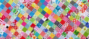 Postage Stamp Quilt tutorial