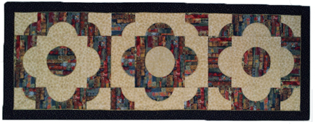 Holiday Table Runner rotated 450