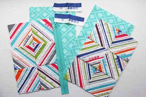 Zipped Up Selvage Pouch Free Tutorial